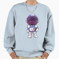 Astronaut And Football Fan Sweatshirt - Unique Graphic for Adults - T-Shirt, Sweatshirt, Hoodie