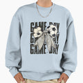Soccer Bow Game Day Sweatshirt - Aesthetic Graphic for Adults - T-Shirt, Sweatshirt, Hoodie