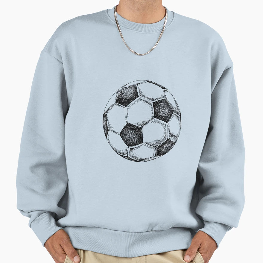 Soccer Sweatshirt - Novelty Apparel for Adults - T-Shirt, Sweatshirt, Hoodie