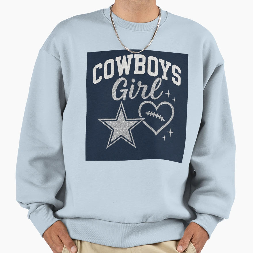 Football Girly Sweatshirt - Graphic Print for Adults - T-Shirt, Sweatshirt, Hoodie
