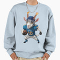 Football Fantasy Goat Goat Sweatshirt - Unique Graphic Men Women - T-Shirt, Sweatshirt, Hoodie