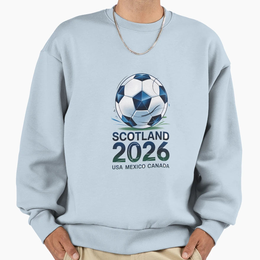 Scotland Soccer Football 2026 Sweatshirt - Unique Graphic Men Women - T-Shirt, Sweatshirt, Hoodie