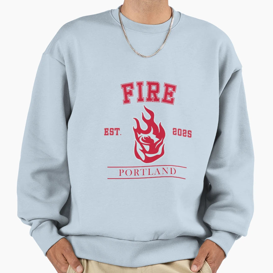 Portland Fire Wnba Logo Sweatshirt - Graphic Print Unisex - T-Shirt, Sweatshirt, Hoodie
