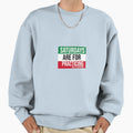 Tri Color Green White Red Sweatshirt - Custom Art Print Men Women - T-Shirt, Sweatshirt, Hoodie