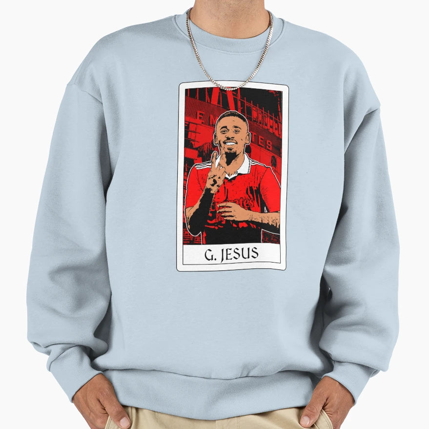 Gabriel Jesus Sweatshirt - Streetwear Style Men Women - T-Shirt, Sweatshirt, Hoodie