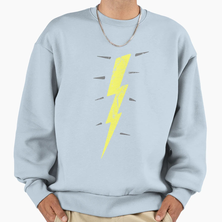 Lightening Bolt Sweatshirt - Trendy Graphic Unisex - T-Shirt, Sweatshirt, Hoodie
