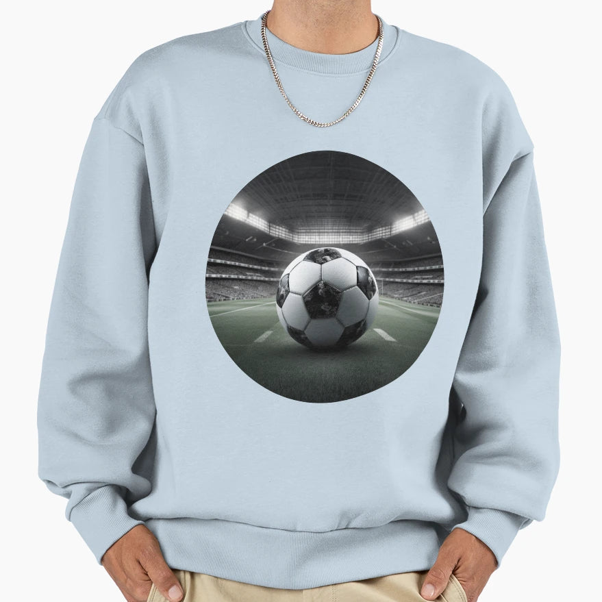 Soccer Field Sweatshirt - Fun Novelty Design for Adults - T-Shirt, Sweatshirt, Hoodie