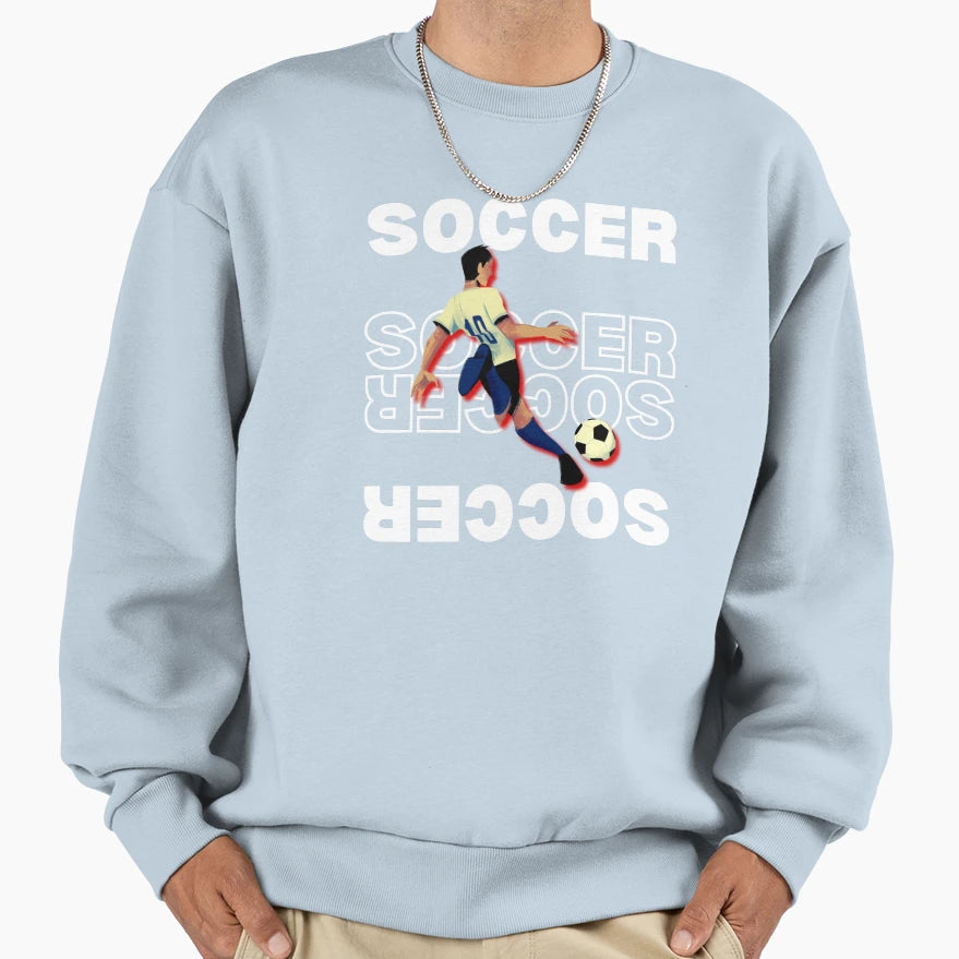 Soccer Ball Soccer Ideas Football Sweatshirt - Graphic Print Unisex - T-Shirt, Sweatshirt, Hoodie