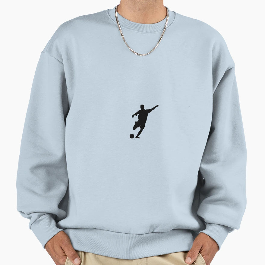 Soccer Sweatshirt - Minimalist Print for Adults - T-Shirt, Sweatshirt, Hoodie