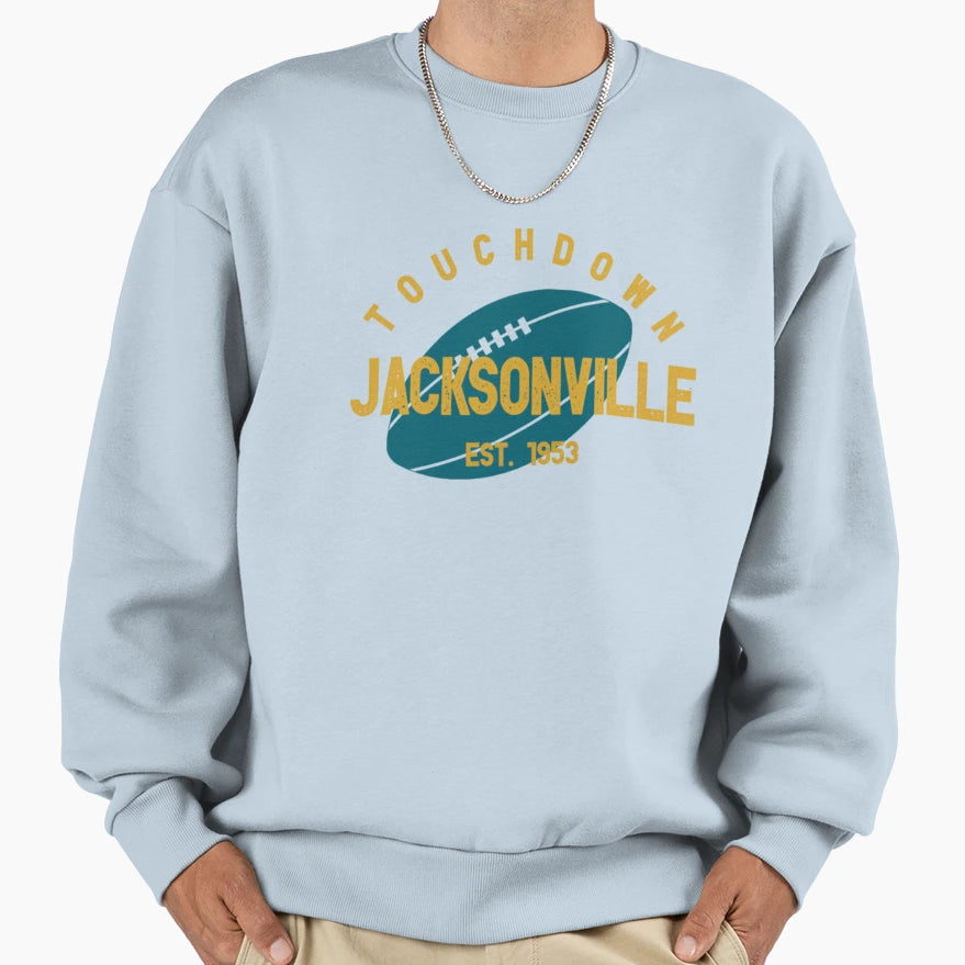 Jacksonville Football Team 3 Sweatshirt - Fun Novelty Design Unisex - T-Shirt, Sweatshirt, Hoodie