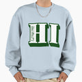 Abbreviated Hawaii Hawaii Sweatshirt - Minimalist Print Men Women - T-Shirt, Sweatshirt, Hoodie