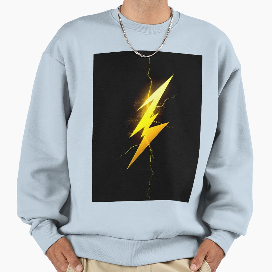 Electrifying Brilliance Bright Sweatshirt - Fun Novelty Design for Adults - T-Shirt, Sweatshirt, Hoodie