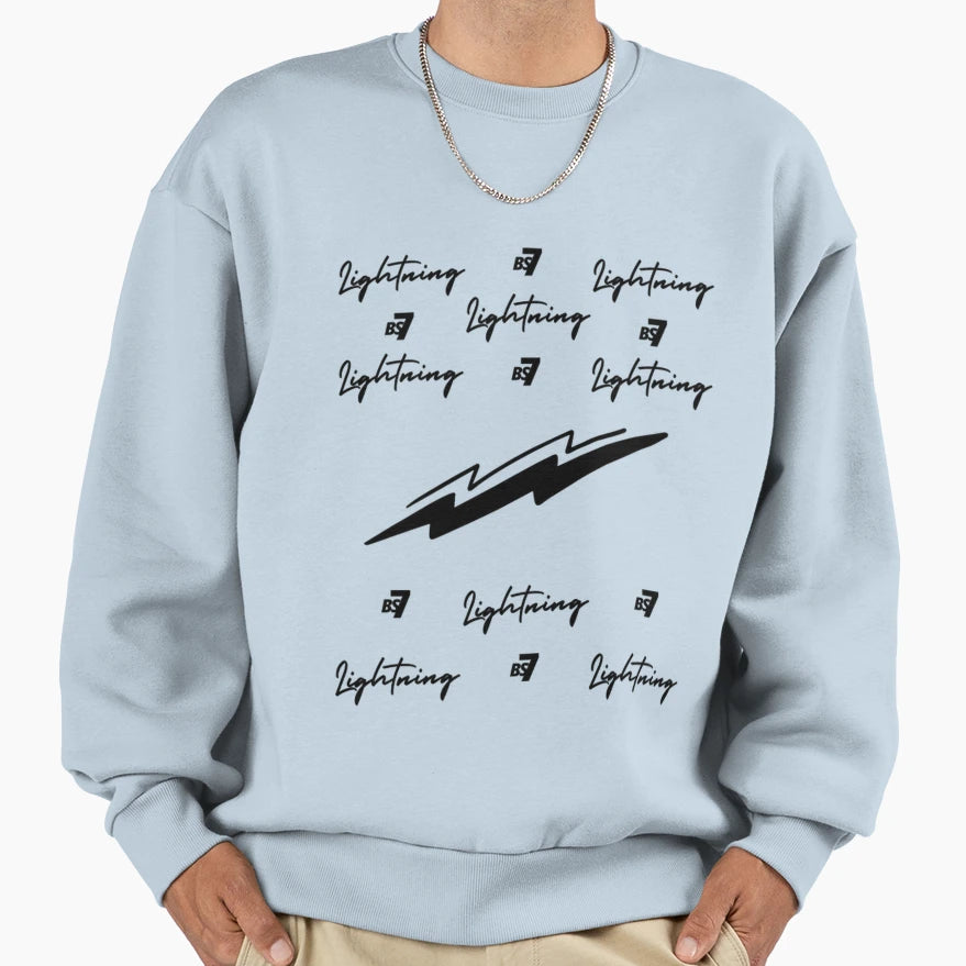 Bs7 Lightning 5 Sweatshirt - Novelty Apparel for Adults - T-Shirt, Sweatshirt, Hoodie