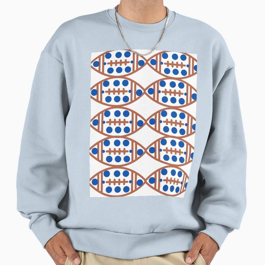 American Football Season Unique Sweatshirt - Custom Art Print Men Women - T-Shirt, Sweatshirt, Hoodie