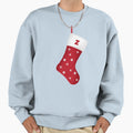 Letter Z Festive Stocking Sweatshirt - Casual Everyday Wear Unisex - T-Shirt, Sweatshirt, Hoodie