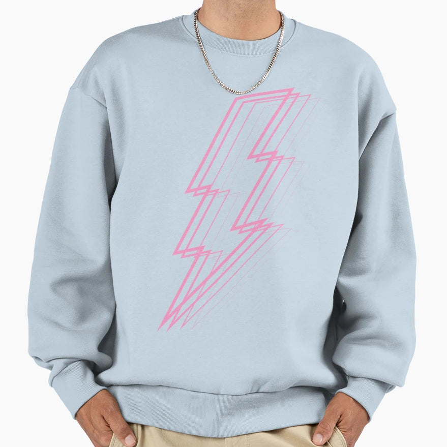 Lightning Sweatshirt - Fun Novelty Design Unisex - T-Shirt, Sweatshirt, Hoodie