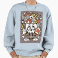 Sports Skull Head Sweatshirt - Casual Everyday Wear for Adults - T-Shirt, Sweatshirt, Hoodie