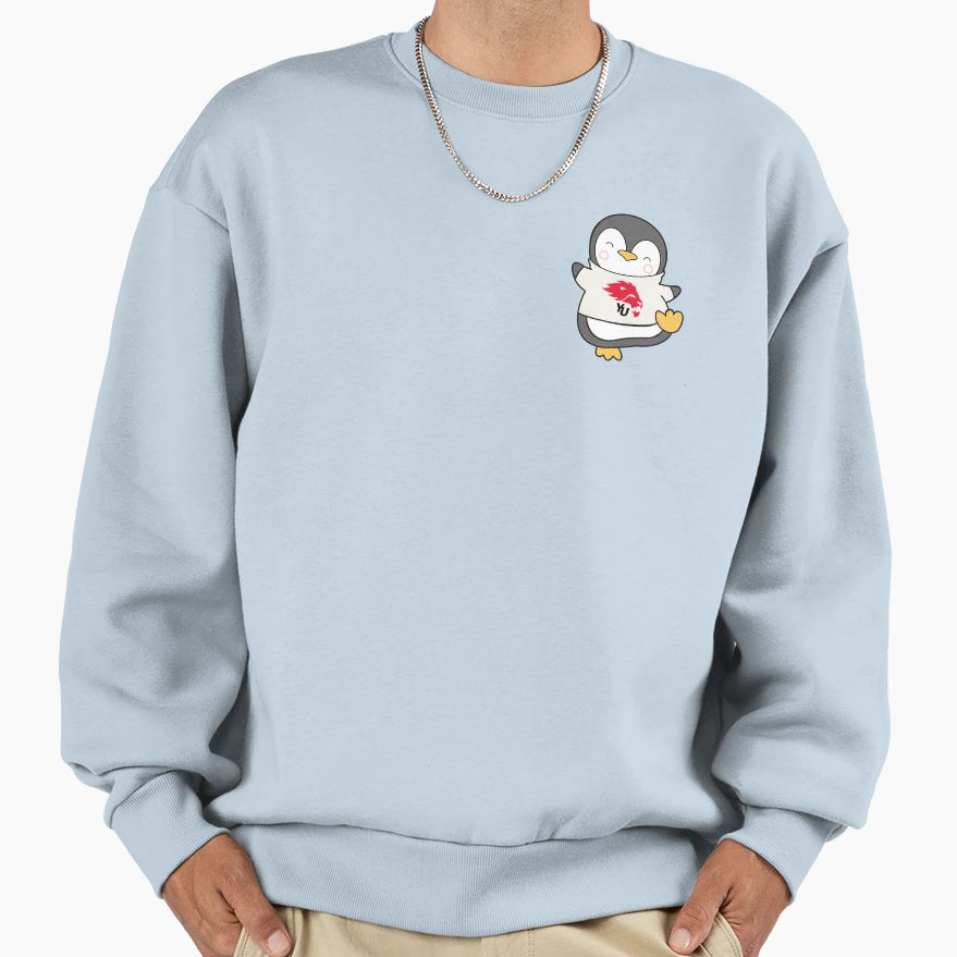 University Penguin York Sweatshirt - Novelty Apparel for Adults - T-Shirt, Sweatshirt, Hoodie