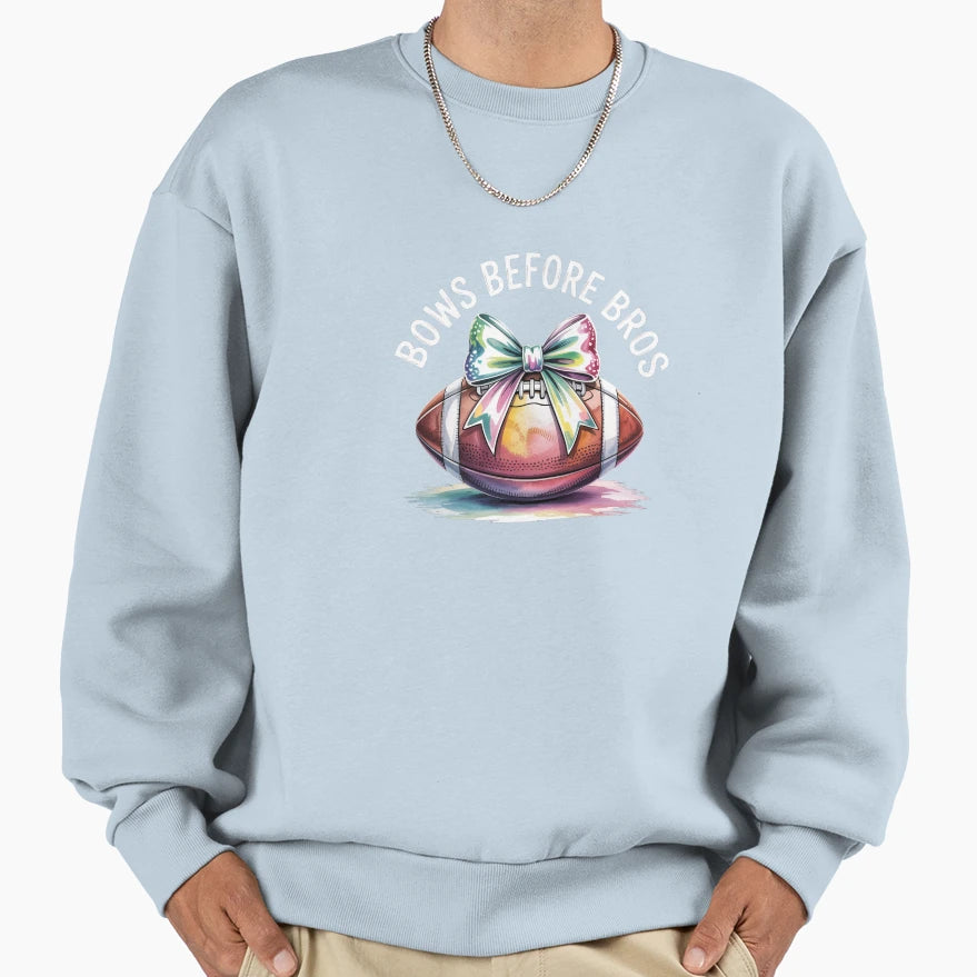 Bows Before Bros Sweatshirt - Graphic Print for Adults - T-Shirt, Sweatshirt, Hoodie