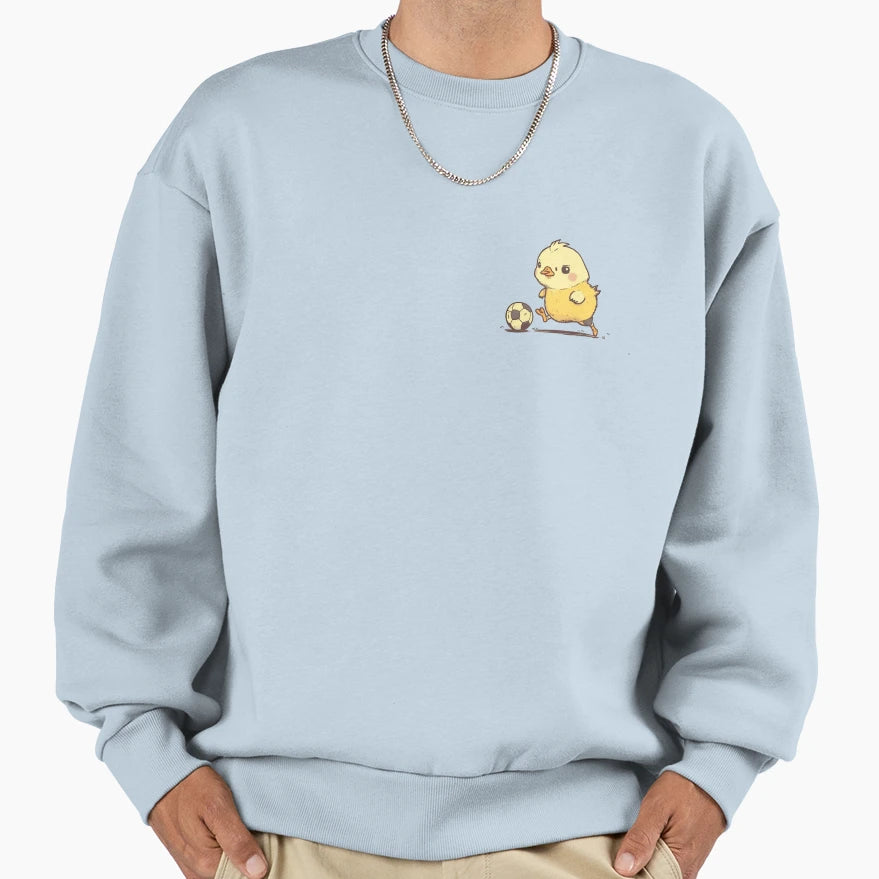 Little Footballer Chick Sweatshirt - Novelty Apparel Unisex - T-Shirt, Sweatshirt, Hoodie