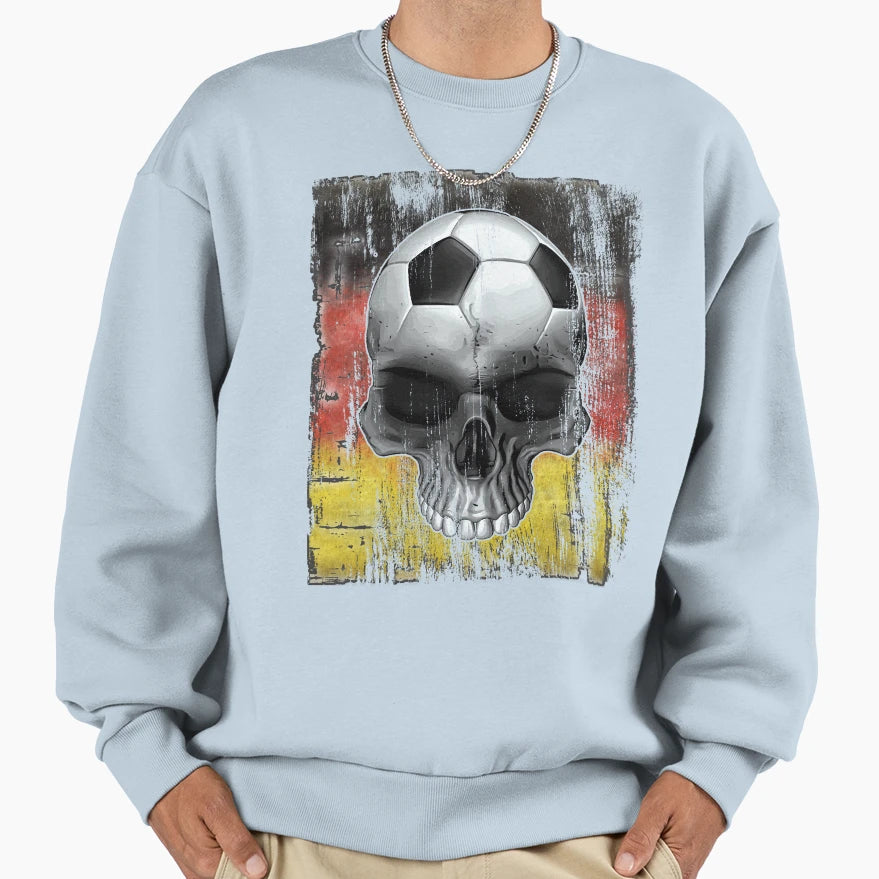 German Soccer Fan Sweatshirt - Graphic Print Unisex - T-Shirt, Sweatshirt, Hoodie