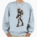 Spooky Season Zombie American Sweatshirt - Aesthetic Graphic Unisex - T-Shirt, Sweatshirt, Hoodie