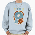 American Football Sweatshirt - Minimalist Print Men Women - T-Shirt, Sweatshirt, Hoodie