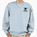 Coach Riz Logo White Skull And Pins Sweatshirt - Unique Graphic Men Women - T-Shirt, Sweatshirt, Hoodie
