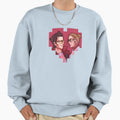 Nmh3 Travis Sylvia Valentine Sweatshirt - Minimalist Print for Adults - T-Shirt, Sweatshirt, Hoodie