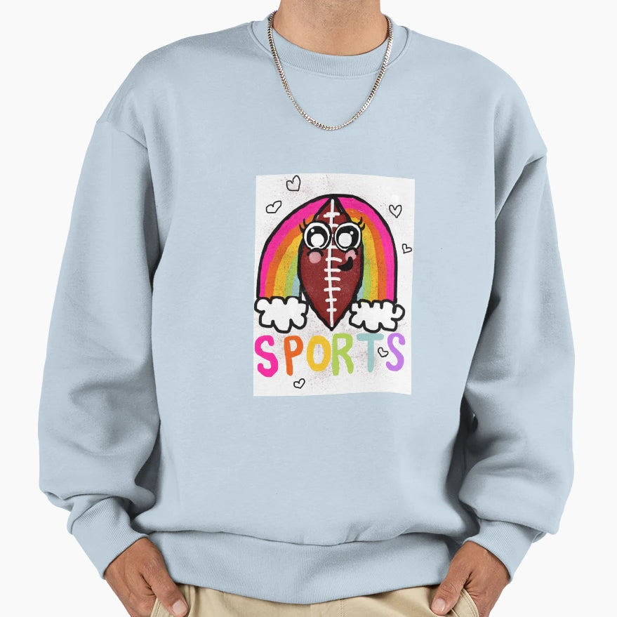 Sports Sweatshirt - Novelty Apparel Unisex - T-Shirt, Sweatshirt, Hoodie