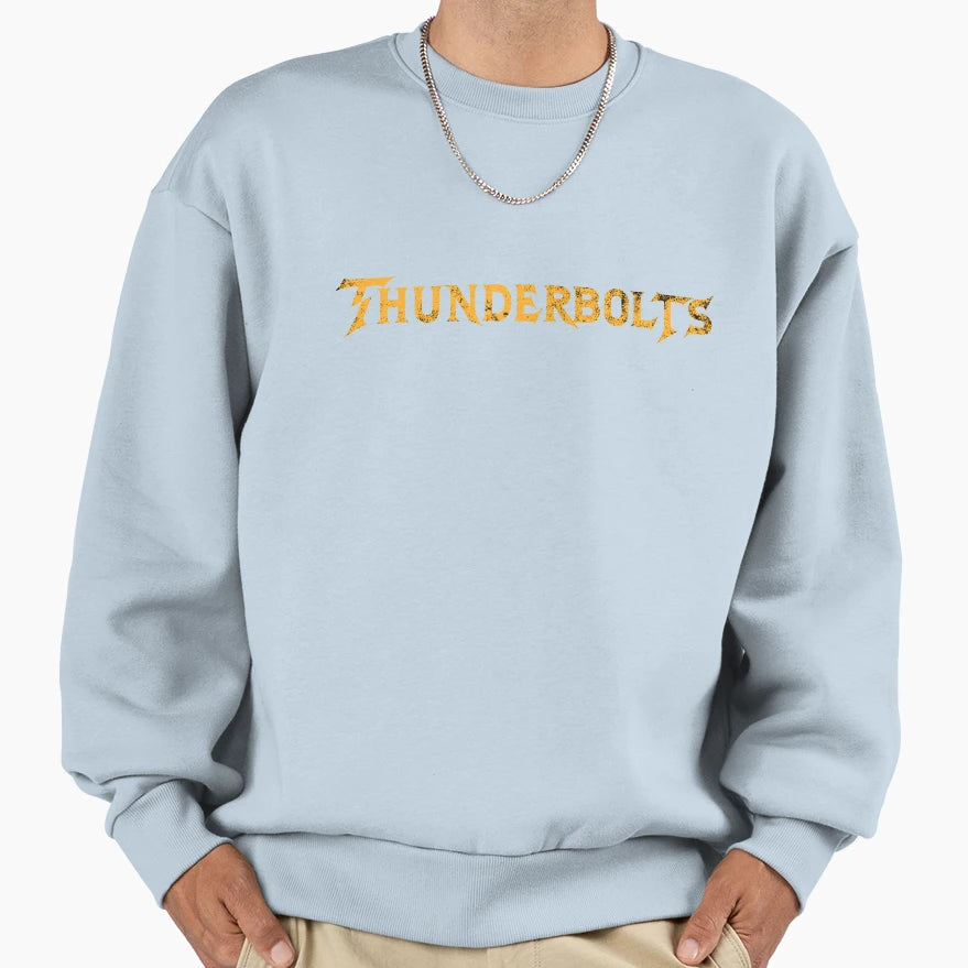 Thunderbolts Sweatshirt - Minimalist Print for Adults - T-Shirt, Sweatshirt, Hoodie