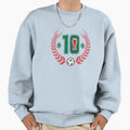 Beer And Football Mexicos Sweatshirt - Fun Novelty Design for Adults - T-Shirt, Sweatshirt, Hoodie