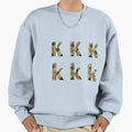 K Write Your Name Sweatshirt - Minimalist Print for Adults - T-Shirt, Sweatshirt, Hoodie