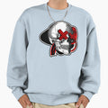 Punk Skull Pop Art Sweatshirt - Unique Graphic Men Women - T-Shirt, Sweatshirt, Hoodie