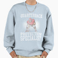 Offensive Lineman Quaterback Sweatshirt - Custom Art Print for Adults - T-Shirt, Sweatshirt, Hoodie