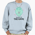 Heart Game Sweatshirt - Unique Graphic Unisex - T-Shirt, Sweatshirt, Hoodie