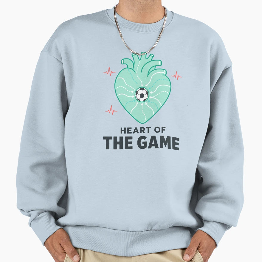 Heart Game Sweatshirt - Unique Graphic Unisex - T-Shirt, Sweatshirt, Hoodie