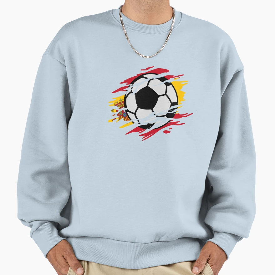 Spain Soccer Espa F Tbol Sweatshirt - Aesthetic Graphic Men Women - T-Shirt, Sweatshirt, Hoodie