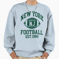 New York Football New Jersey Supporters Sweatshirt - Trendy Graphic Unisex - T-Shirt, Sweatshirt, Hoodie