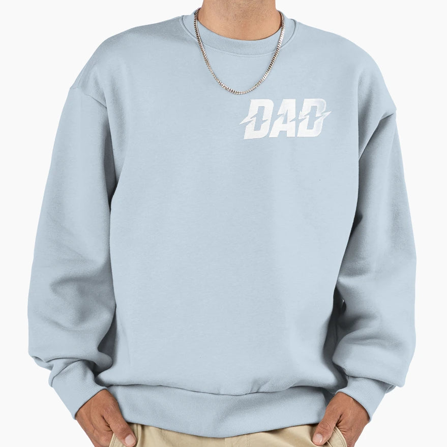 Dad Bold Logo Gift Strong Fathers Sweatshirt - Custom Art Print for Adults - T-Shirt, Sweatshirt, Hoodie
