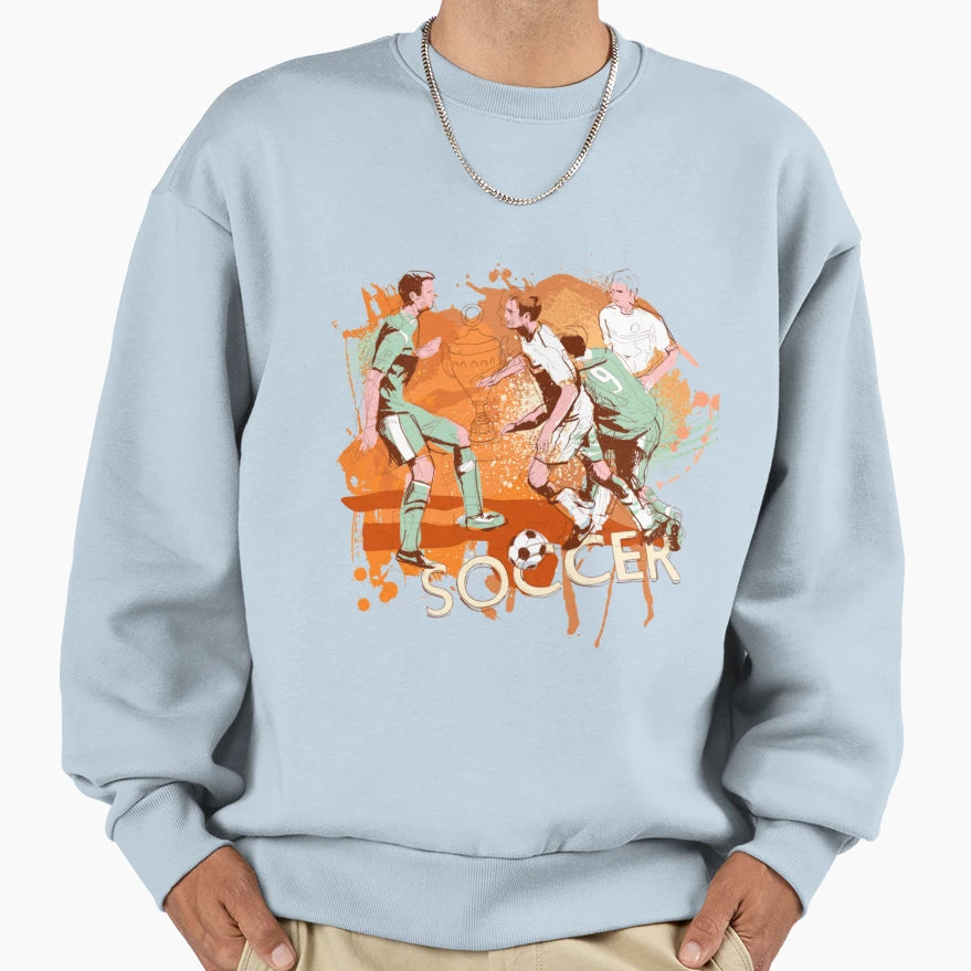 Soccer 3 Sweatshirt - Streetwear Style Unisex - T-Shirt, Sweatshirt, Hoodie