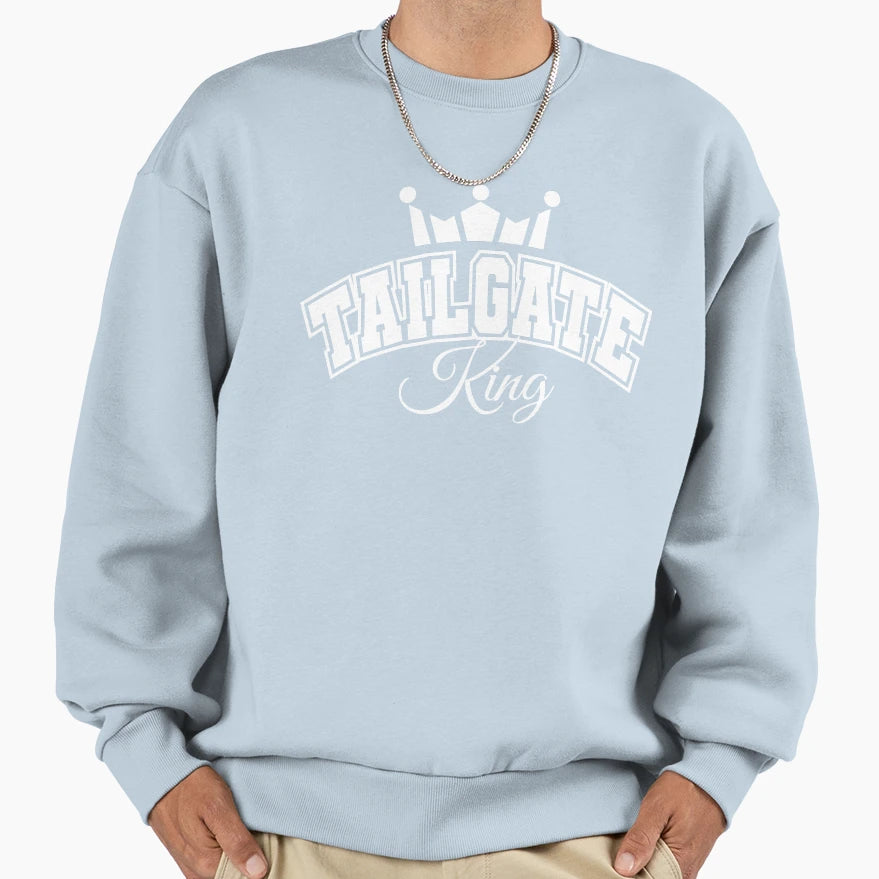 Tailgate King Sweatshirt - Aesthetic Graphic Men Women - T-Shirt, Sweatshirt, Hoodie