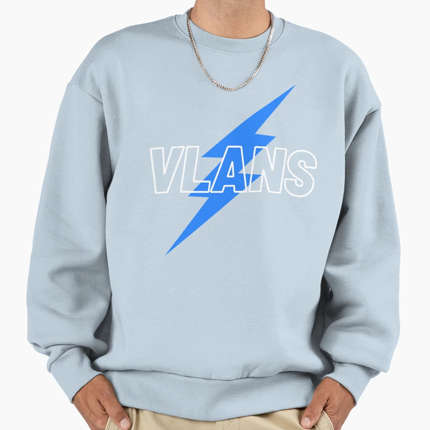 Vlans Network Engineering Funny Sweatshirt - Novelty Apparel Men Women - T-Shirt, Sweatshirt, Hoodie