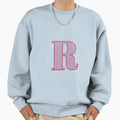 Letter R Sweatshirt - Minimalist Print Unisex - T-Shirt, Sweatshirt, Hoodie