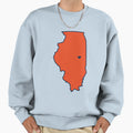 Champaign Heart Sweatshirt - Graphic Print Unisex - T-Shirt, Sweatshirt, Hoodie