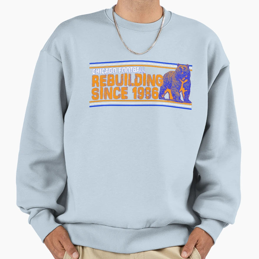 Chicago Football Sweatshirt - Aesthetic Graphic Unisex - T-Shirt, Sweatshirt, Hoodie