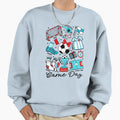 Game Day Soccer Coquette Soccer Sweatshirt - Fun Novelty Design Unisex - T-Shirt, Sweatshirt, Hoodie