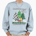 Football Tree Green Sweatshirt - Fun Novelty Design for Adults - T-Shirt, Sweatshirt, Hoodie