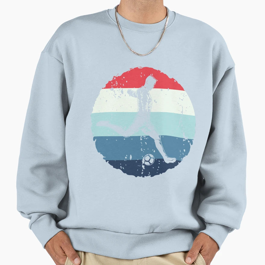 Soccer Player Soccer Lovers Football Sweatshirt - Minimalist Print Unisex - T-Shirt, Sweatshirt, Hoodie
