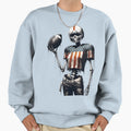 Halloween Skeleton Football Player Sweatshirt - Trendy Graphic for Adults - T-Shirt, Sweatshirt, Hoodie